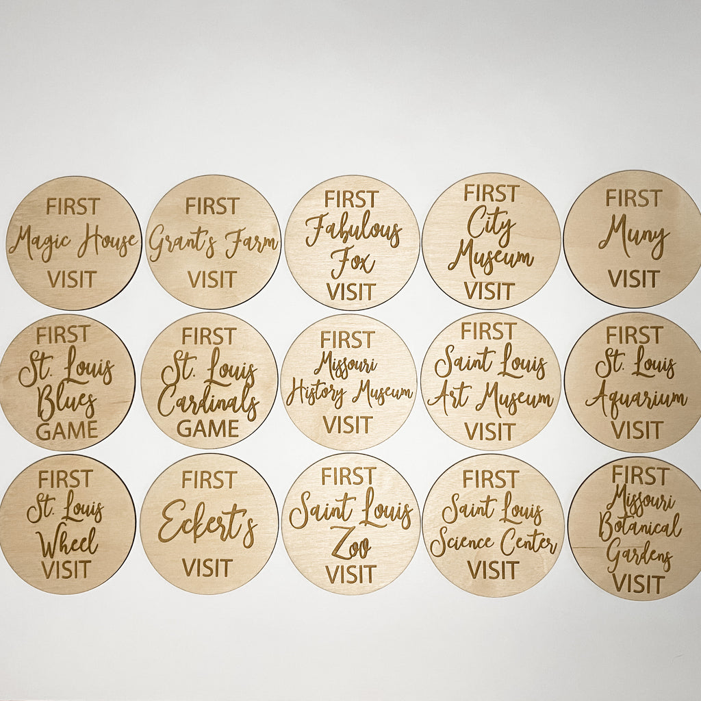 St. Louis Activity Milestone Markers