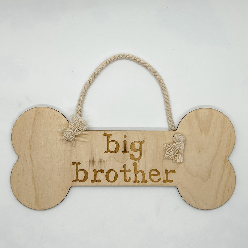 Sibling Bone Wood Banner