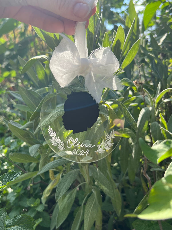 Silhouette 2024 Acrylic Ornament