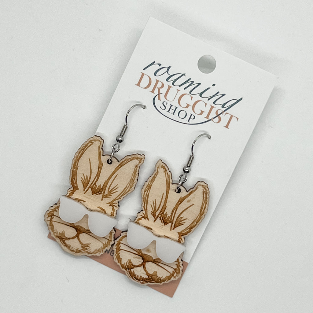 Easter Bunny Hanging Earrings