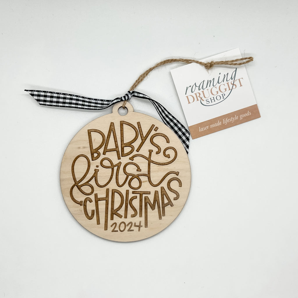 Baby’s First Christmas 2024 Ornament