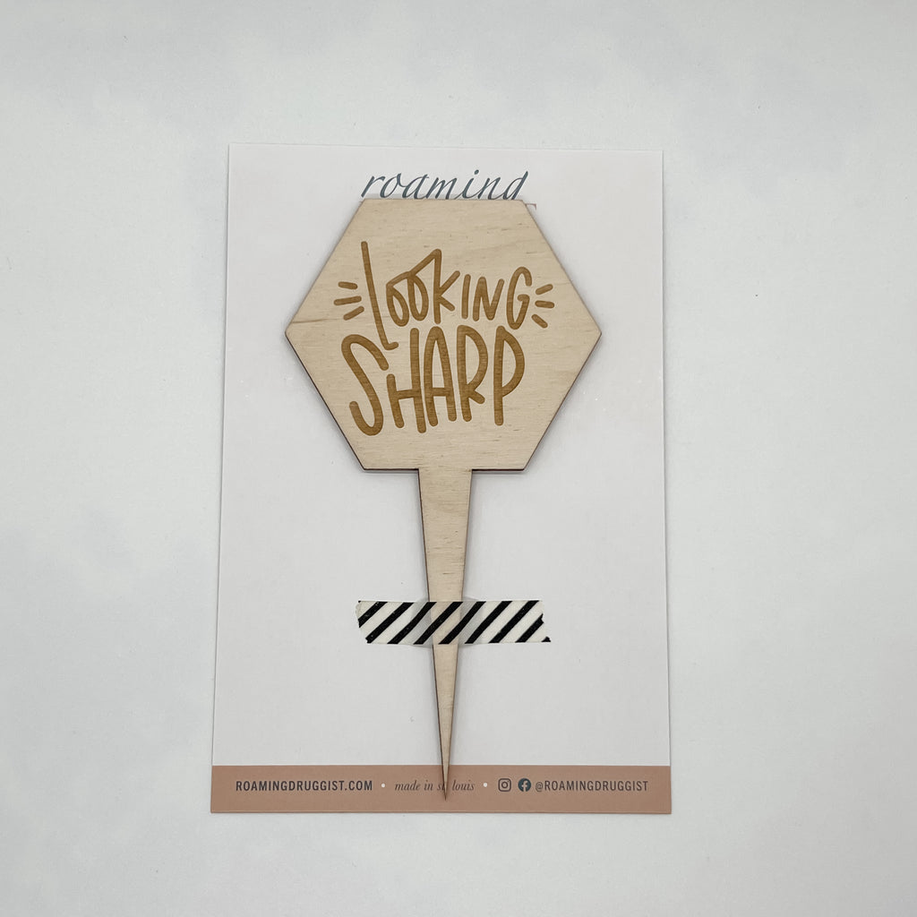 Looking Sharp Plant Marker