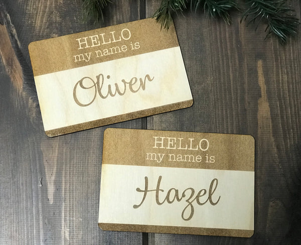 Hello Name Tag