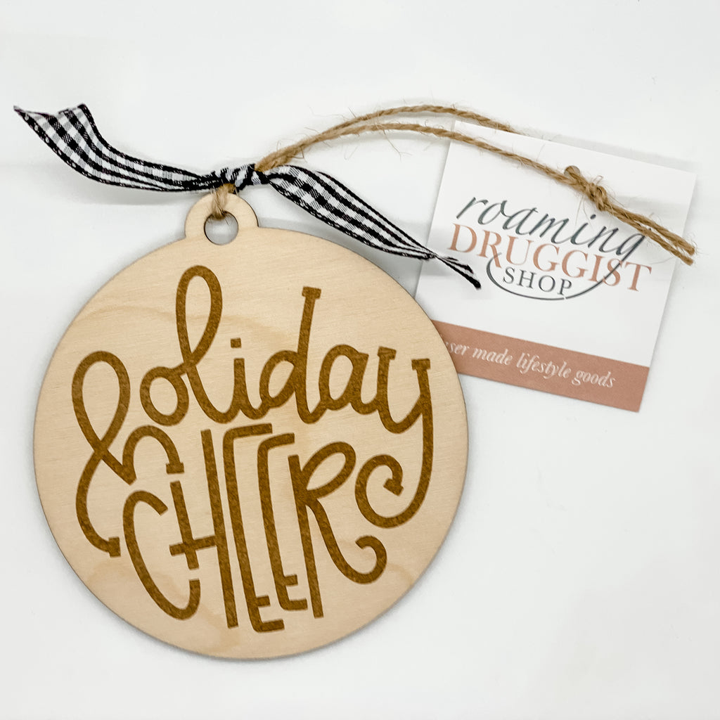 Holiday Cheer Ornament