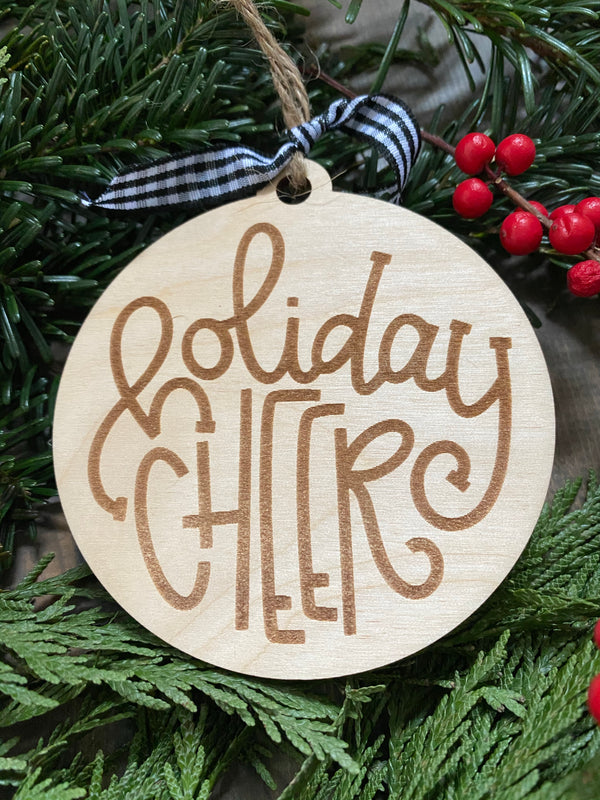 Holiday Cheer Ornament