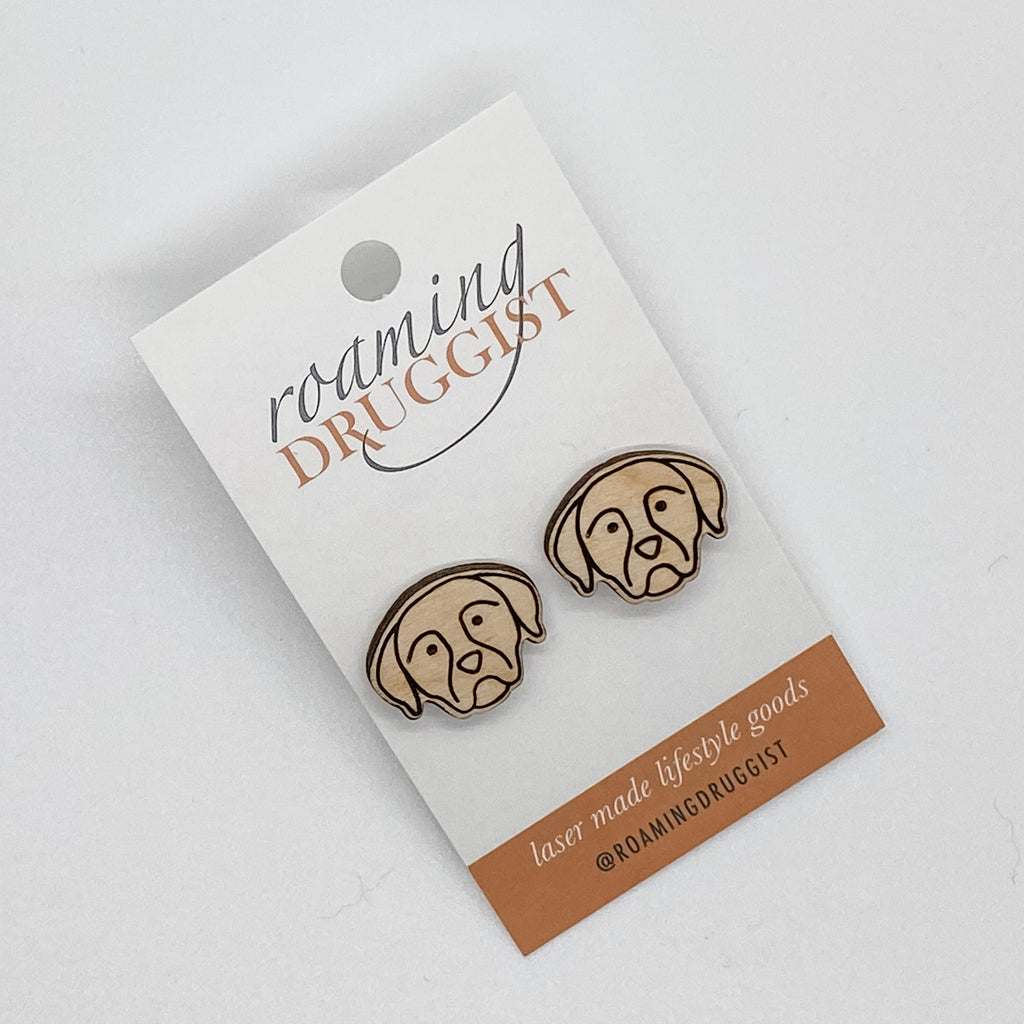 Rottweiler Stud Earrings