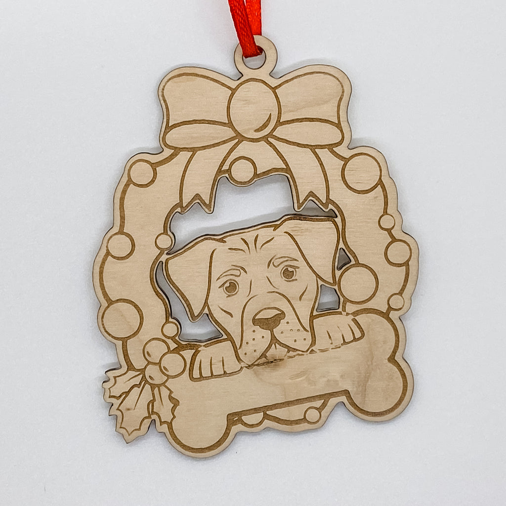 Pitbull Ornament