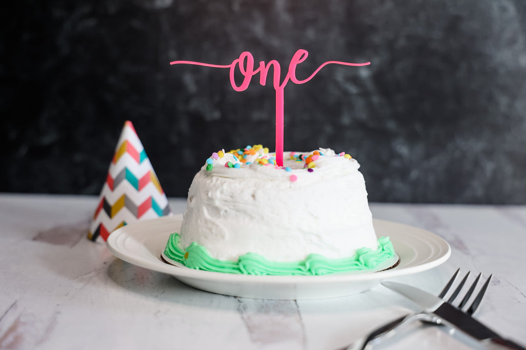 Number Cake Topper
