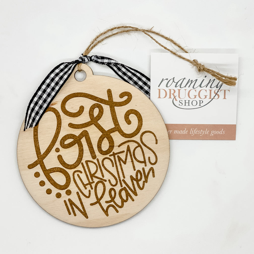 First Christmas in Heaven Ornament