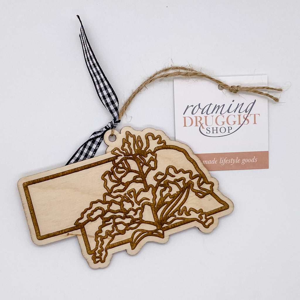 Nebraska Goldenrod Ornament