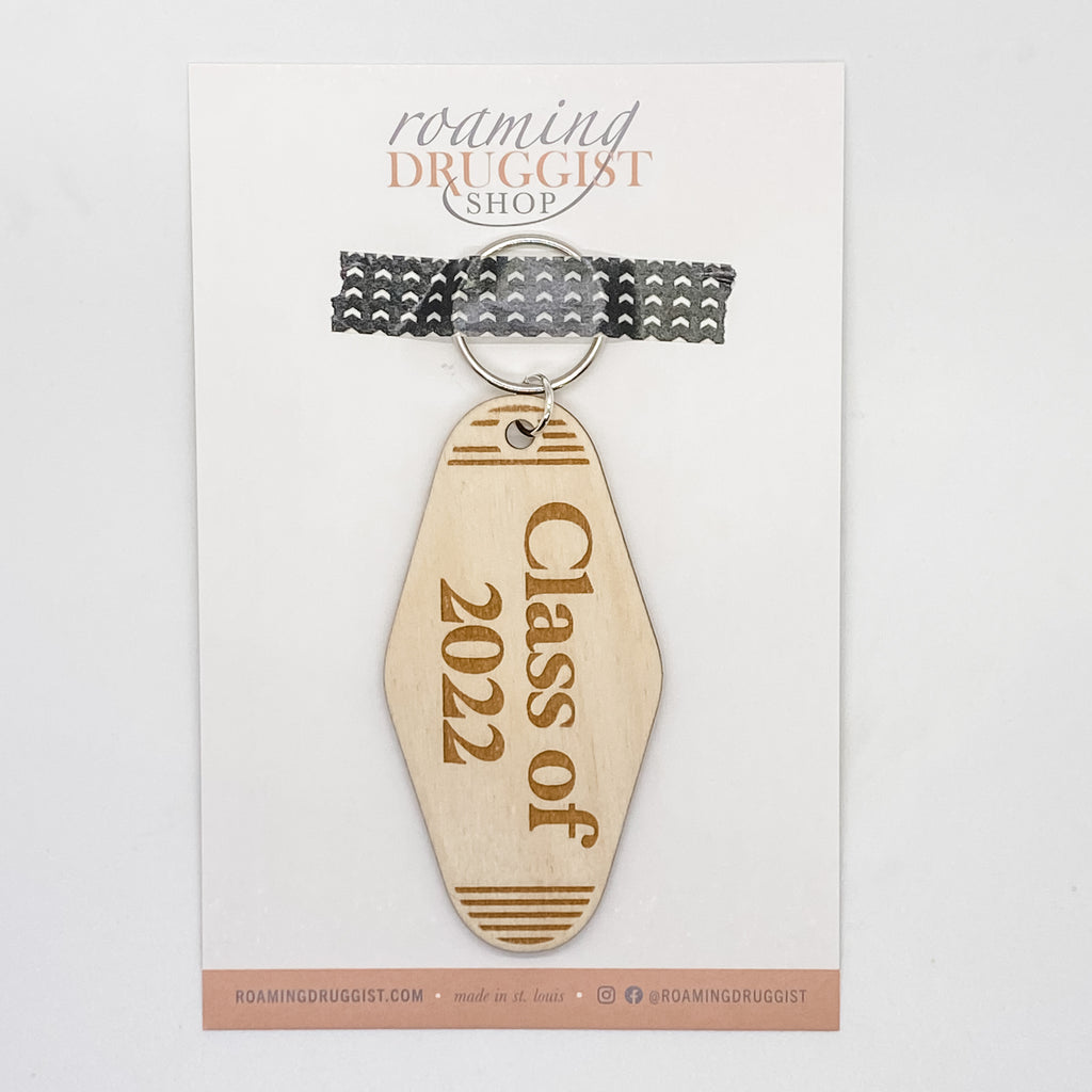 Class of 2022 Retro Keychain