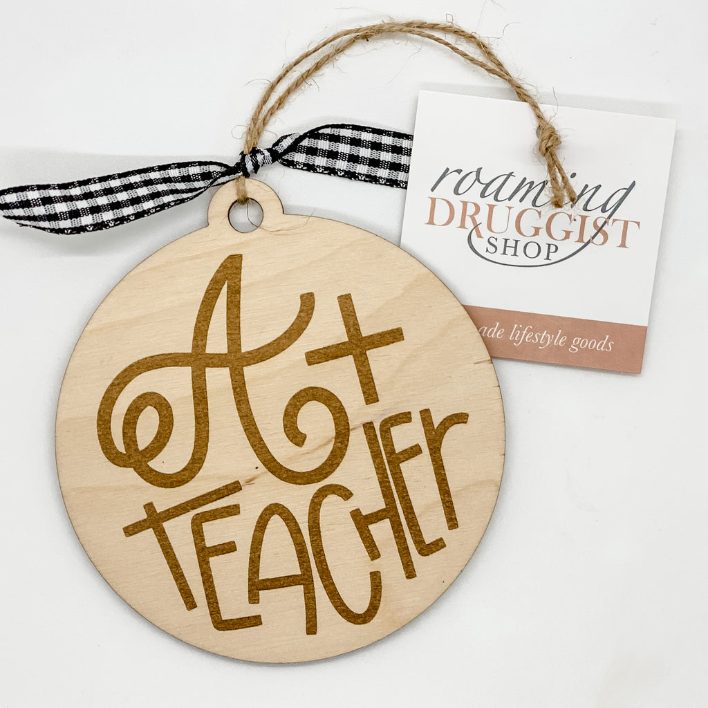 A Plus Teacher Ornament