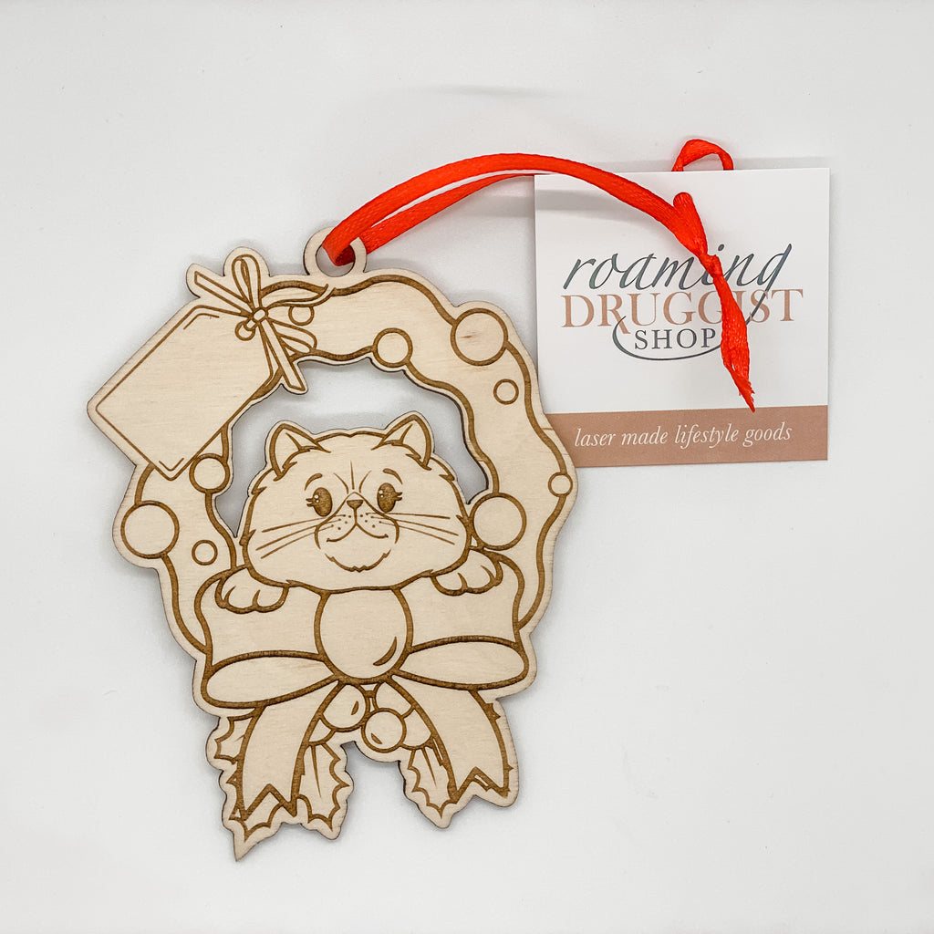 Persian Cat Ornament