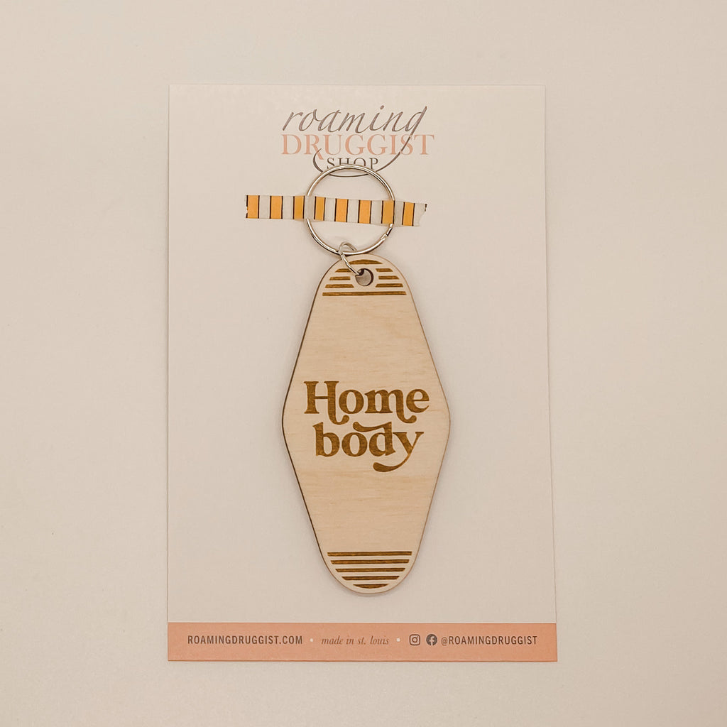 Home Body Retro Keychain