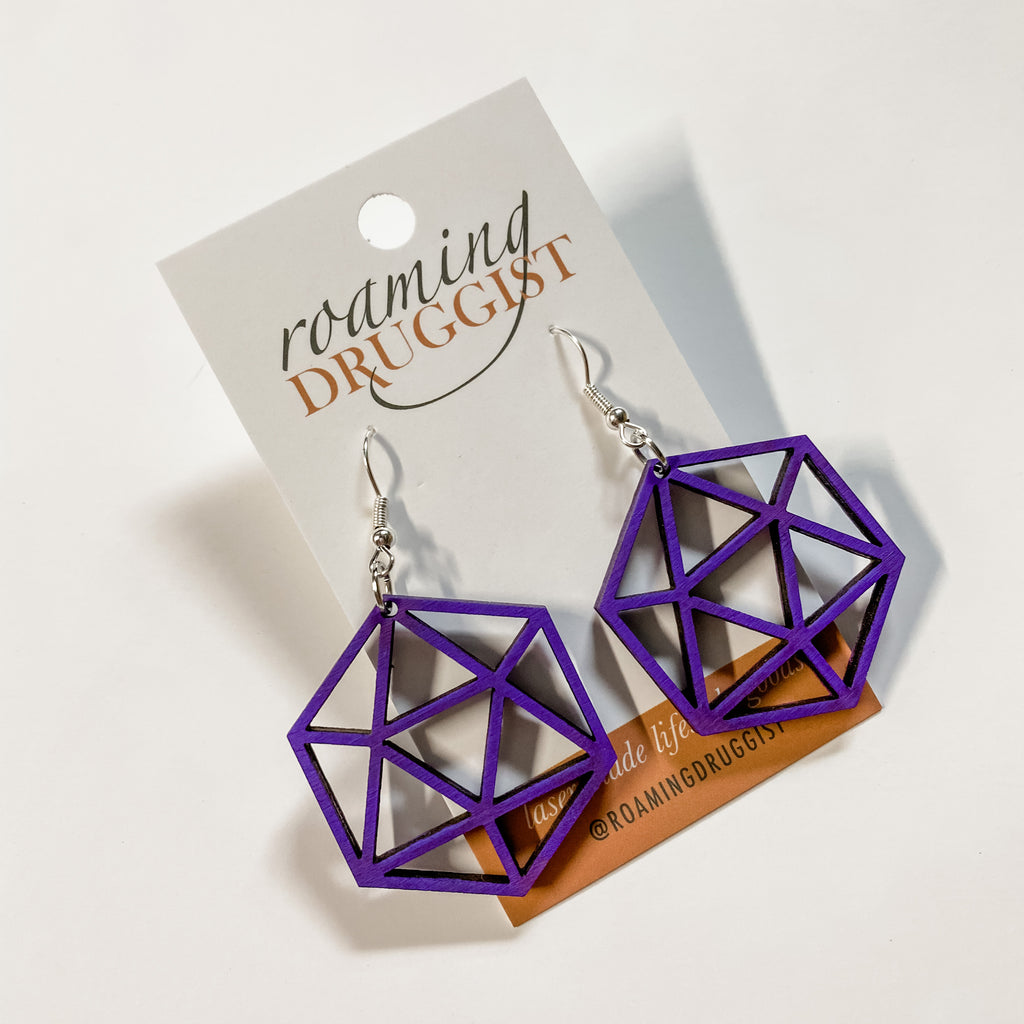 Geometric Hanging Earrings