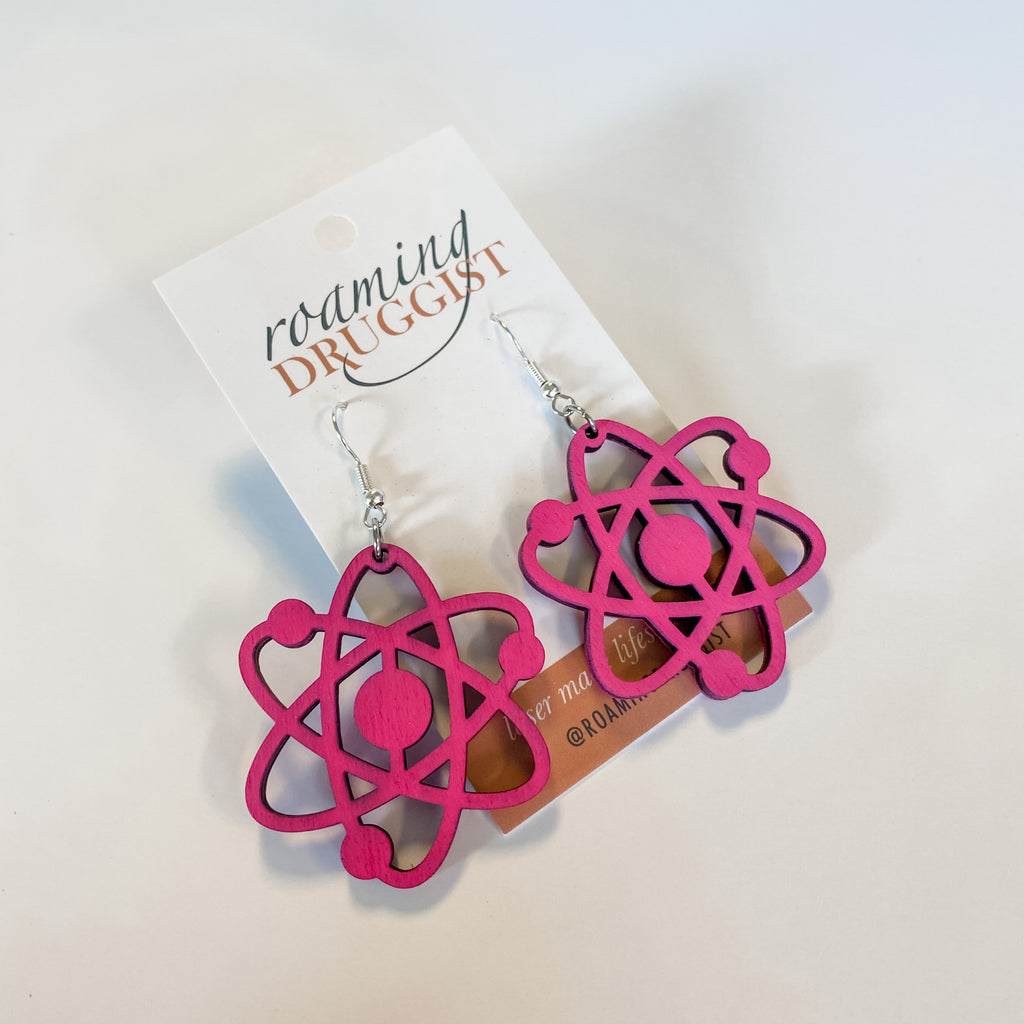Atom Hanging Earrings