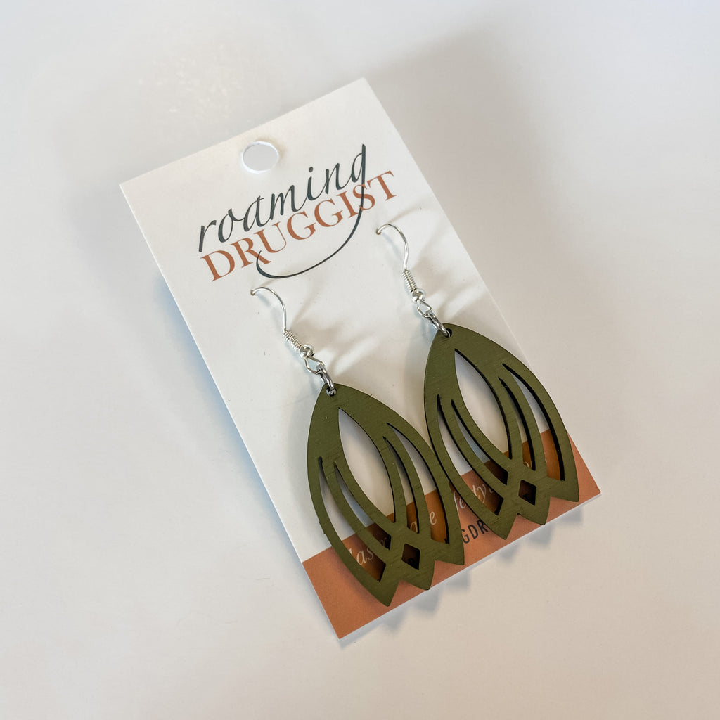 Tulip Hanging Earrings