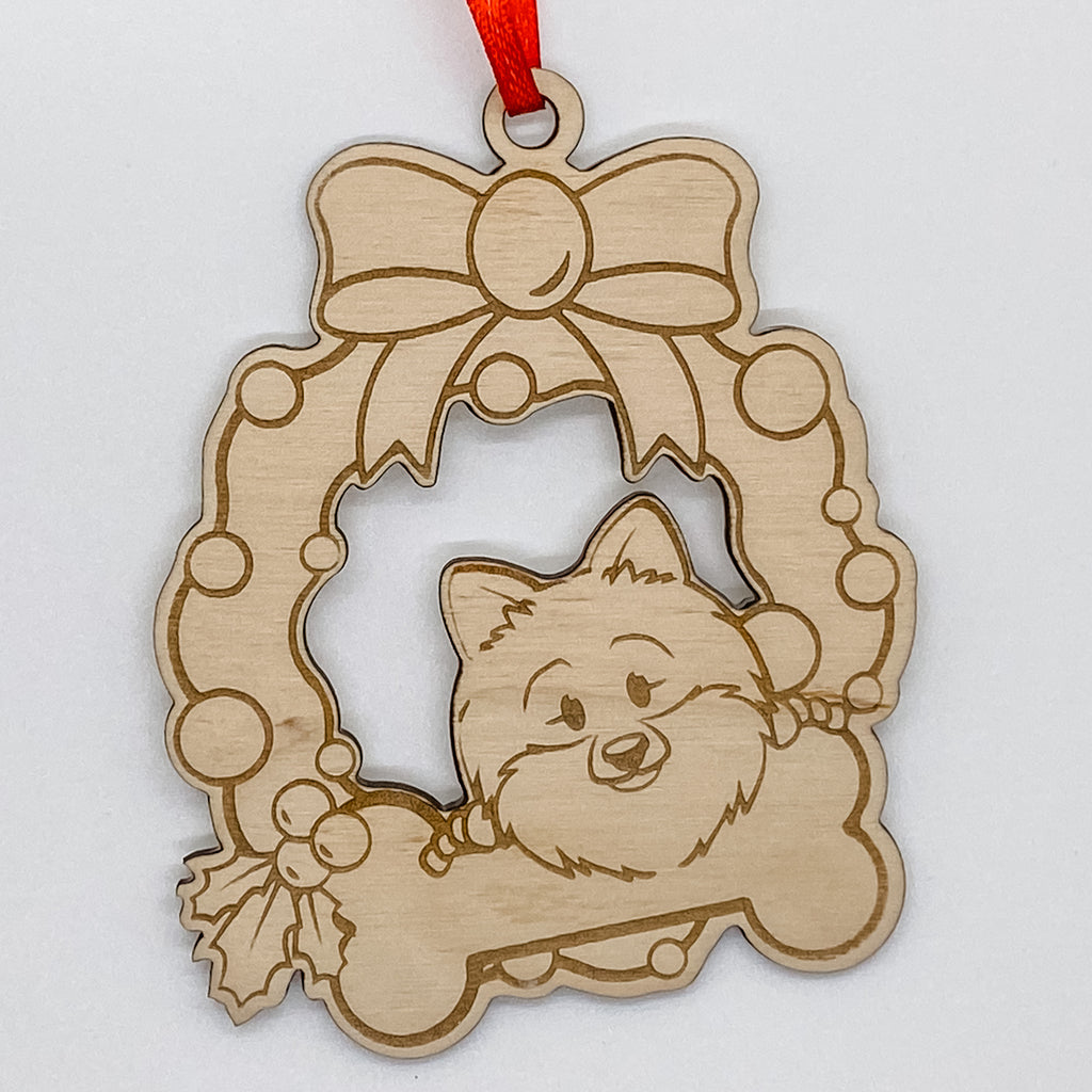 Pomeranian Ornament