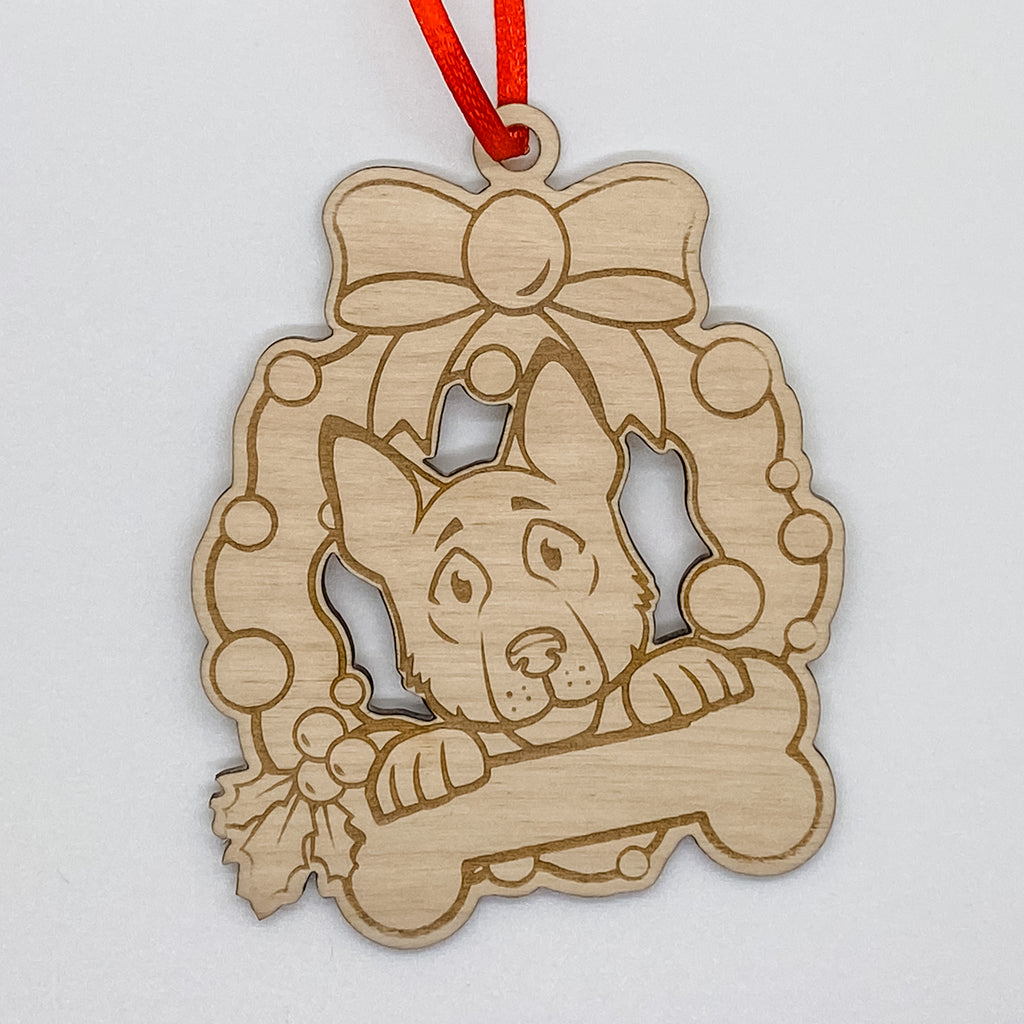 German Shepherd Ornament