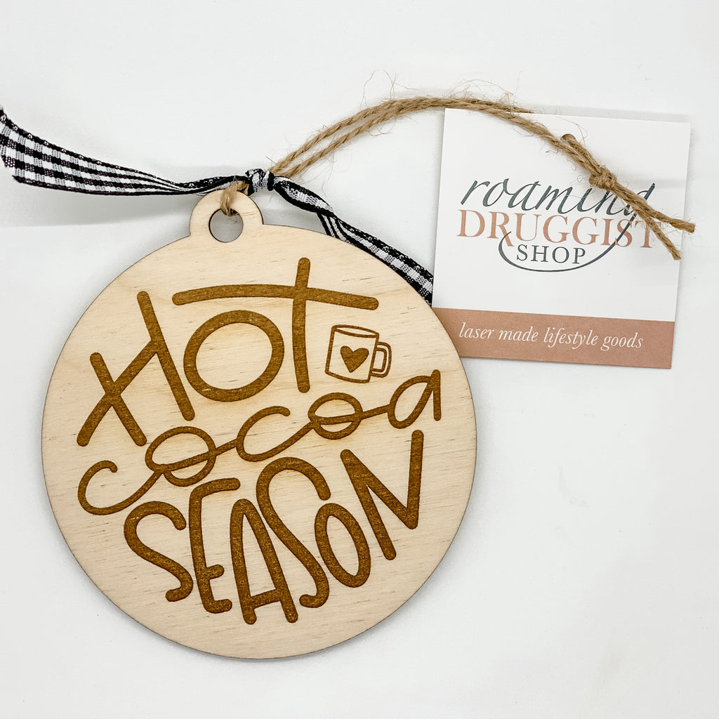 Hot Cocoa Season Ornament