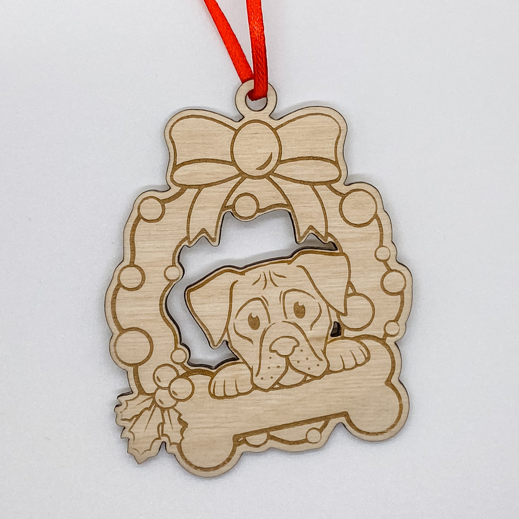Boxer Ornament