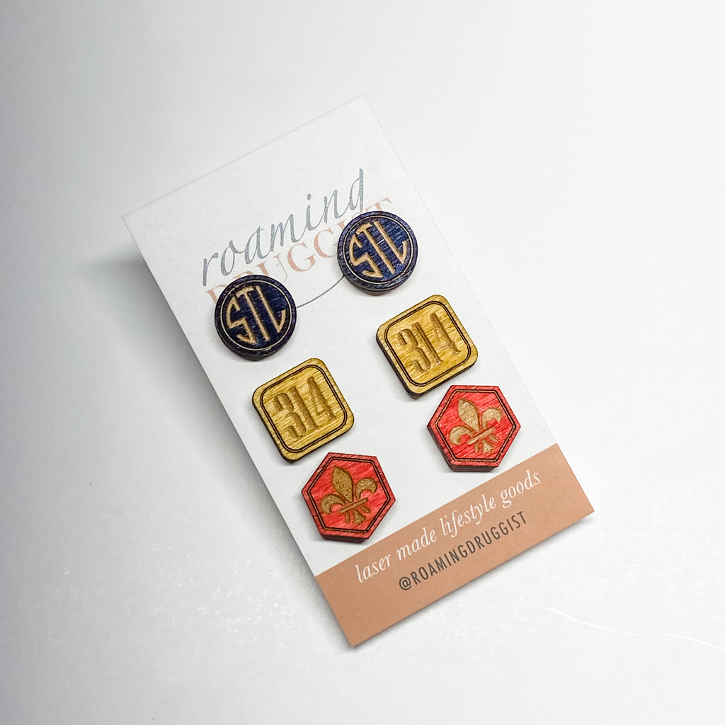 St. Louis Stud Earring Bundle