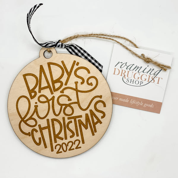 Baby’s First Christmas 2024 Ornament