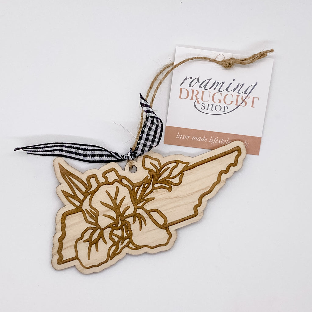 Tennessee Iris Ornament