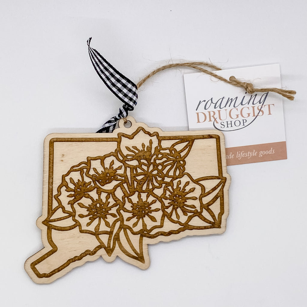 Connecticut Mountain Laurel Ornament