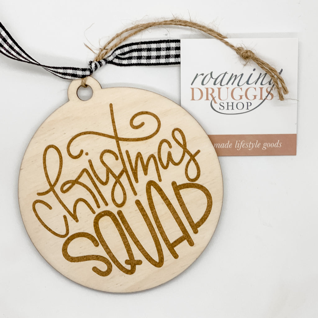 Christmas Squad Ornament