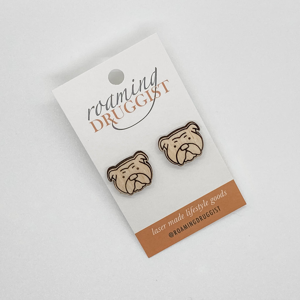 Bulldog 2 Stud Earrings