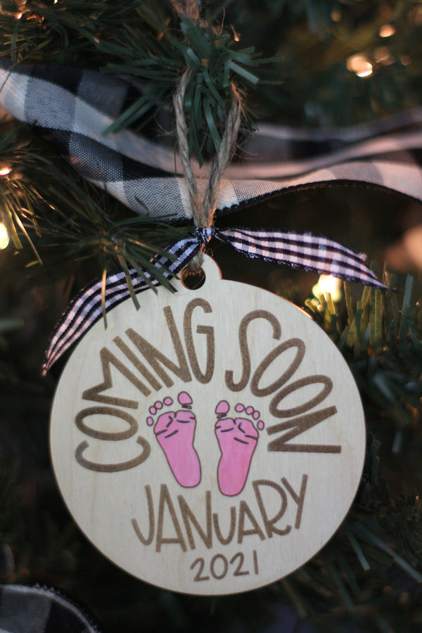 Coming Soon Ornament