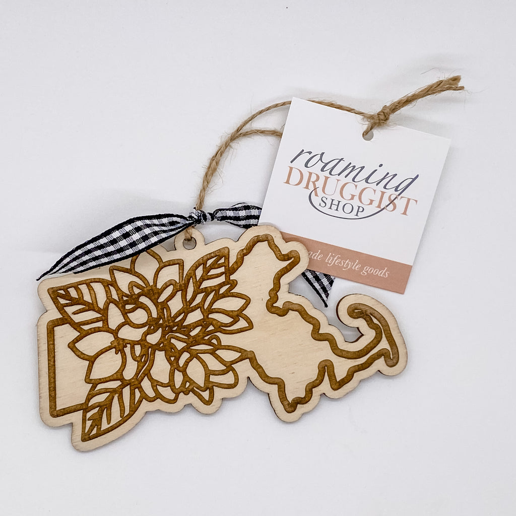 Massachusettes Mayflower Ornament