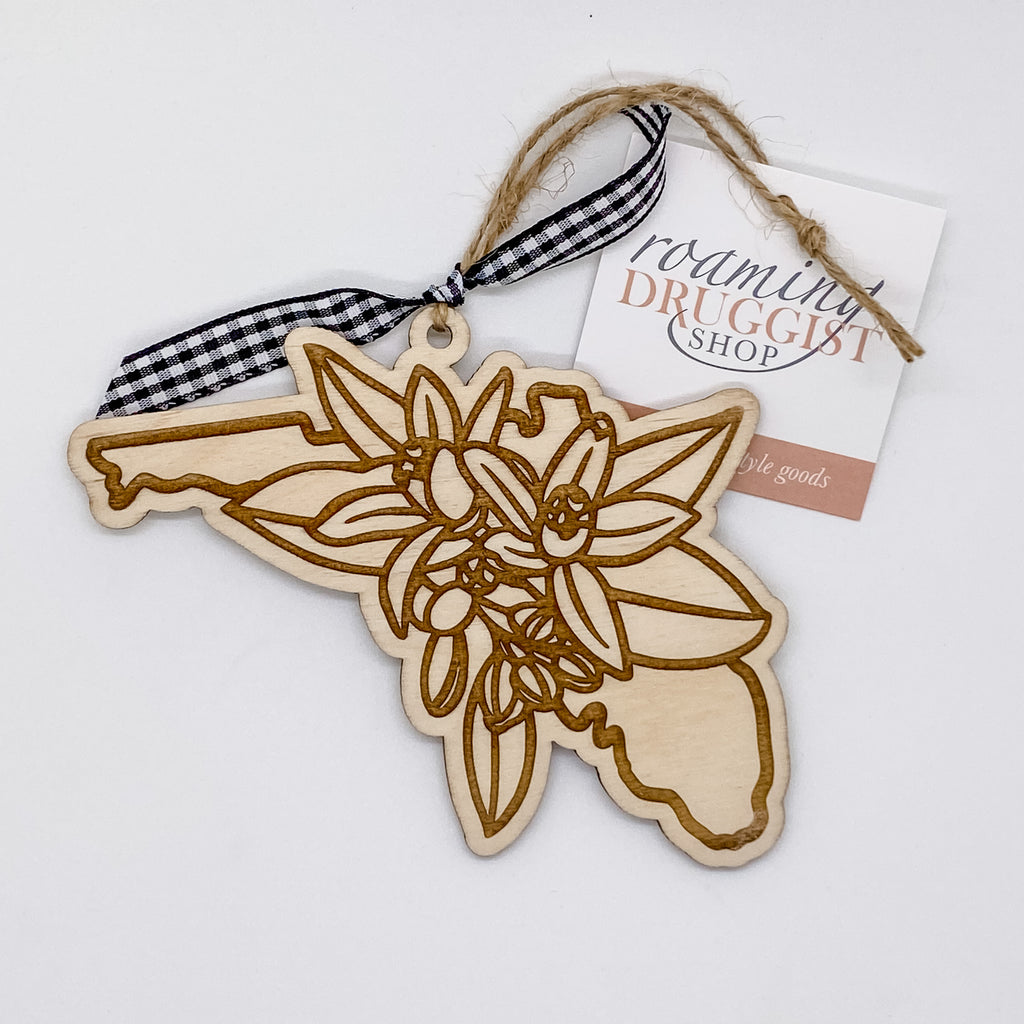 Florida Orange Blossom Ornament