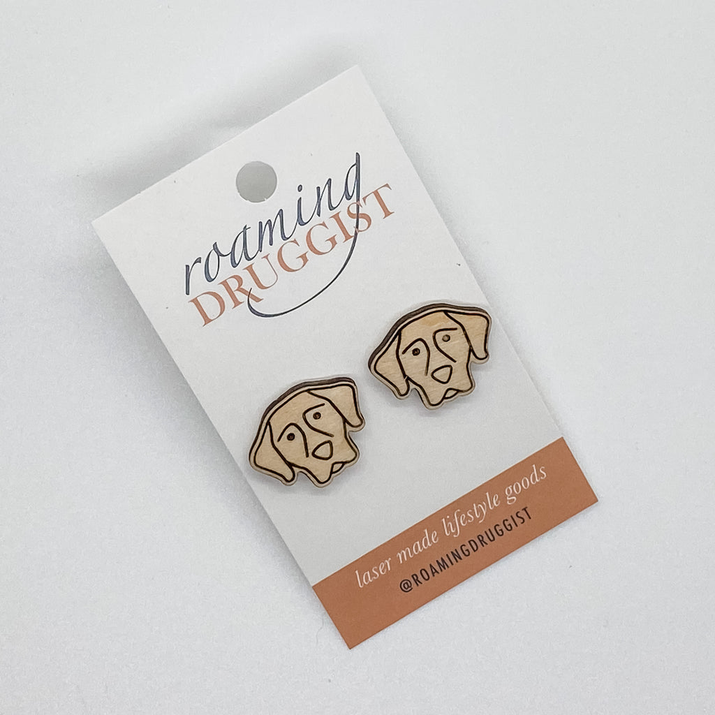 Shorthaired Pointer Stud Earrings