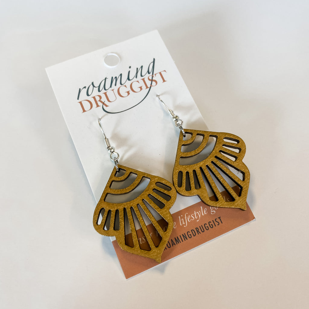 Art Deco Hanging Earrings