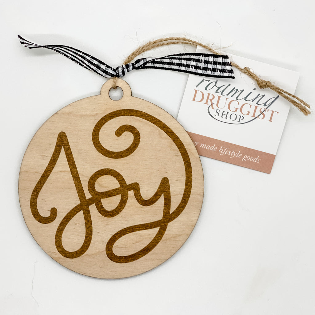 Joy Ornament