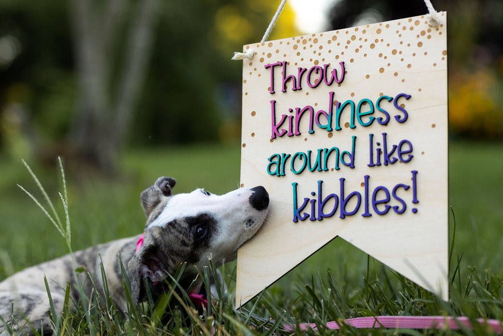 Kibble Kindness Sign