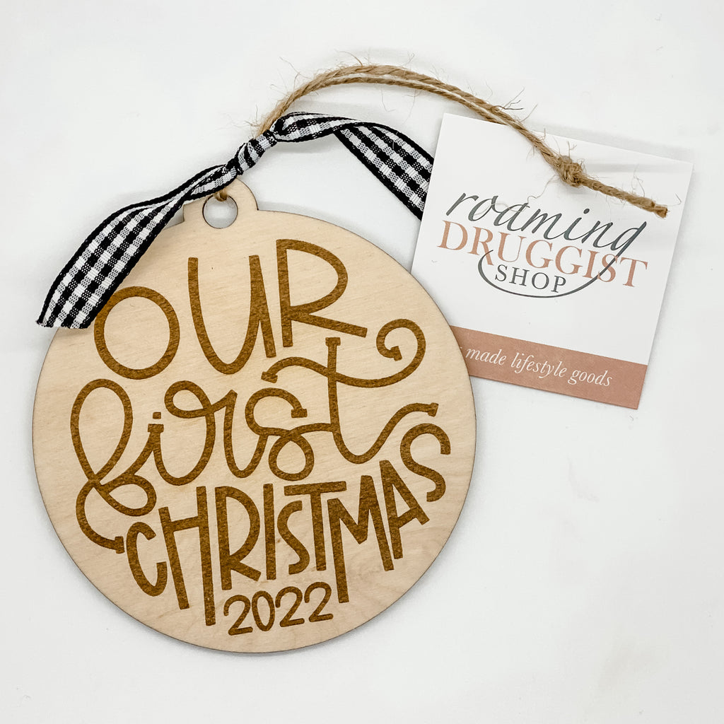 Our First Christmas 2022 Ornament