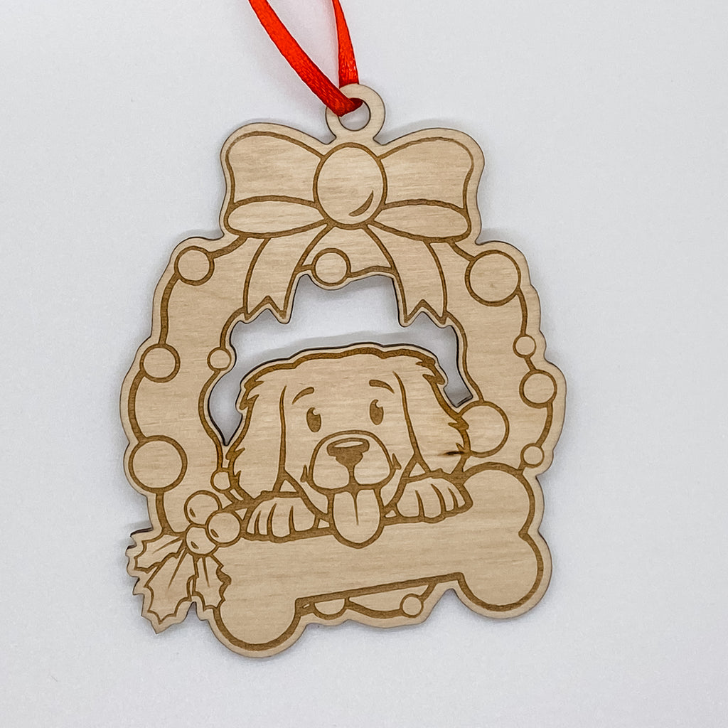 Golden Retriever Ornament