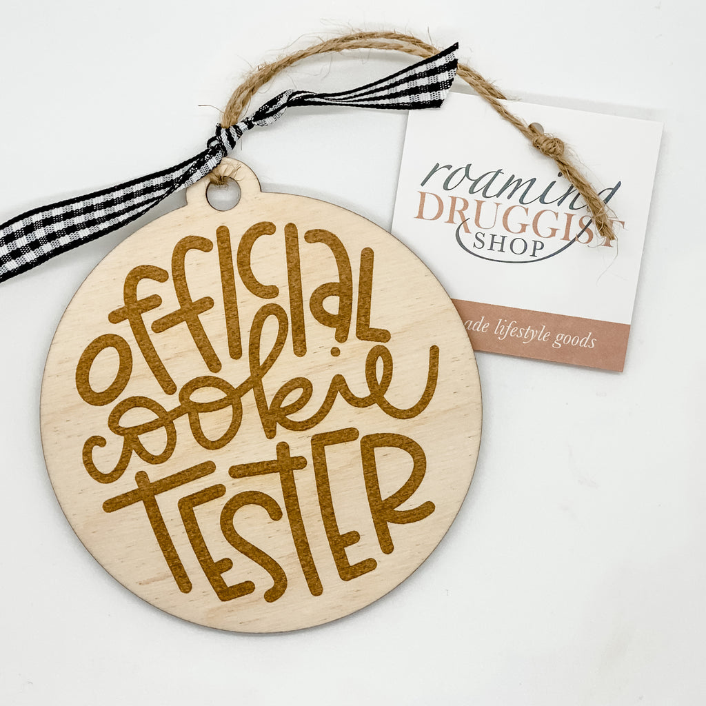 Official Cookie Tester Ornament