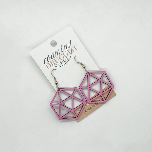 Geometric Hanging Earrings